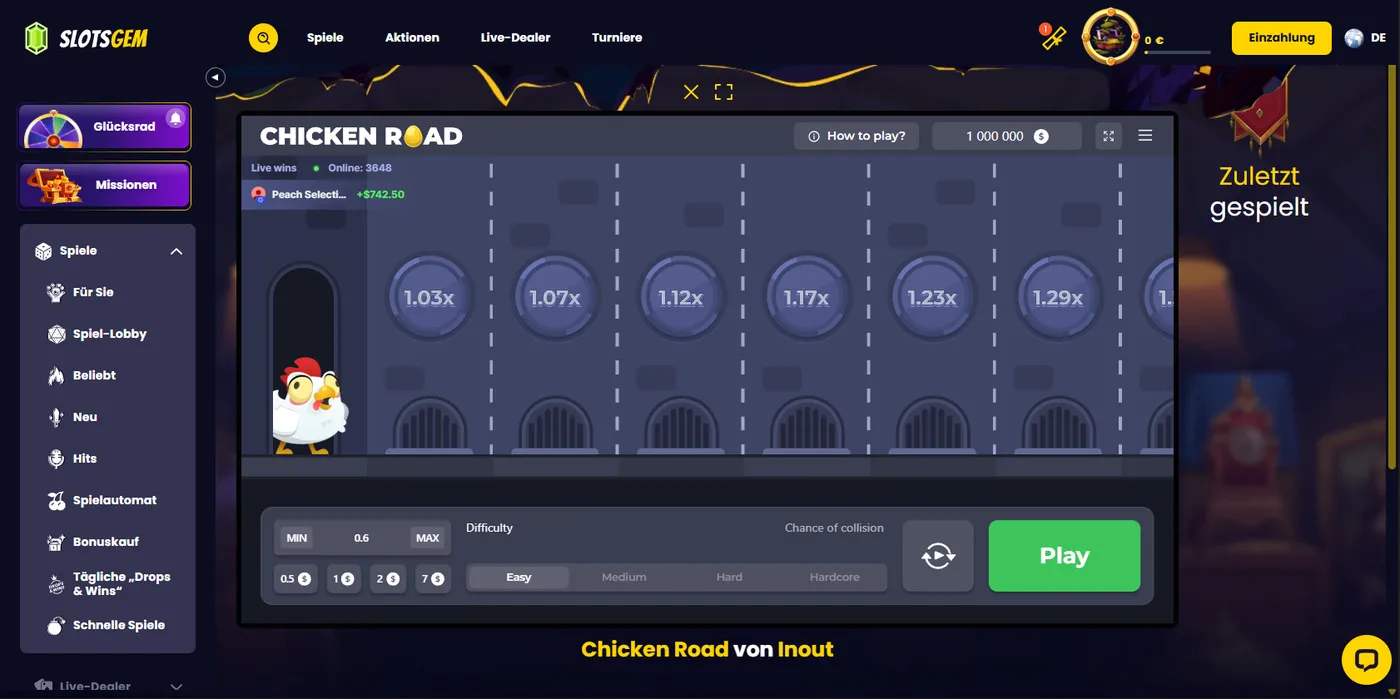 Features des Chicken Road Games im Detail